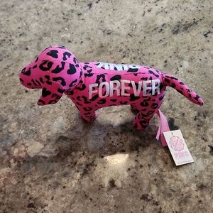 Victoria’s Secret PINK Plush Dog PINK Forever New VS PINK NWT